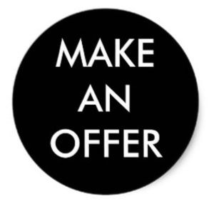 Interested?  Make an offer!